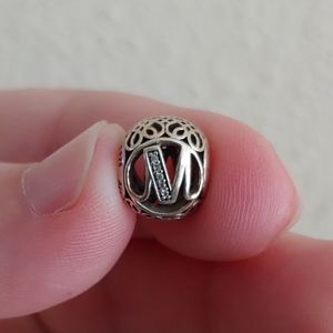 M pandora charm